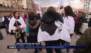 Corse : mobilisation des nationalistes
