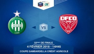 COUPE GAMBARDELLA Crédit Agricole - AS Saint-Etienne / Dijon FCO - Dimanche 04/02/2018 à 14h45 (3)