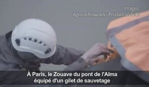 Crues: un gilet de sauvetage pour le Zouave