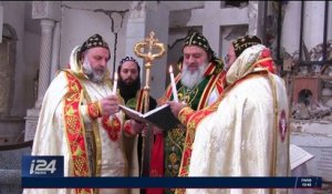 Syrie: les chrétiens de retour dans l'Église de Deir Ezzor avec émotion
