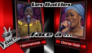 Hermence VS Donastel « Bom feeling» de Sara Tavares Les Battles | The Voice Afrique Francophone 2017
