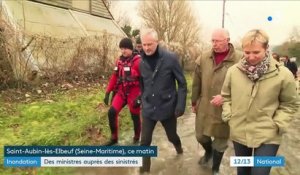 Inondations : des ministres auprès des sinistrés en Normandie