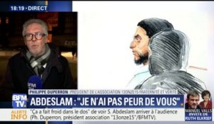Le président de l'association "13 Onze 15 - Fraternité et vérité" n'est "pas étonné" par l'attitude de Salah Abdeslam