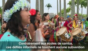 A Rio, un carnaval de rue populaire mais sans le sou