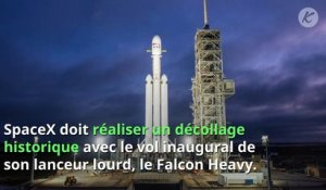 SpaceX lance Falcon Heavy