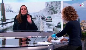 Neige en Ile-de-France : 900 voitures bloquées sur la N118