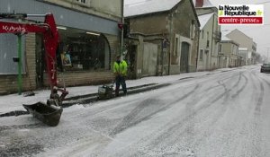 VIDEO. Châtellerault sous la neige