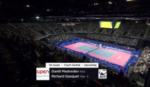 Résumé du match : Daniil Medvedev vs Richard Gasquet - 07/02/2018