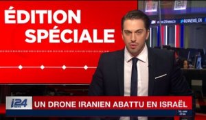 Un drone iranien abattu en Israël