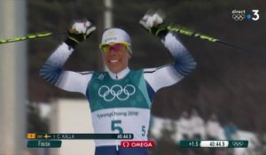 JO 2018 : Skiathlon femmes - La Suédoise Kalla remporte la première médaille d'or de ces Jeux !