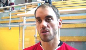L'interview de Sébastien Ducange, central du Martigues-Volley-Ball.