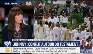 Johnny Hallyday voulait mettre Laeticia, Jade et Joy "à l'abri du besoin"