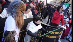 Attac mobilise Dark Vador et Chewbacca contre "l'empire" Apple