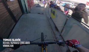 Adrénaline - VTT : Le run vainqueur de Tomas Slavik à Valparaiso