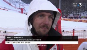 JO 2018 : Combiné alpin  / Marcel Hirscher "La meilleure descente de ma vie"
