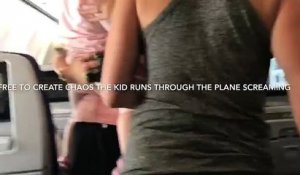 Des passagers se retrouvent à côté d’un enfant incontrôlable pendant 8h dans un avion
