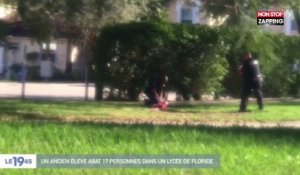 Fusillade dans un lycée en Floride : Les images de l’arrestation du tireur (Vidéo)