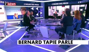 Bernard Tapie à Pascal Praud : "Vous dites beaucoup d'âneries sur le PSG"
