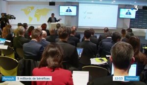 Renault : année record et 5 milliards d'euros de bénéfice