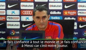 24e j. - Valverde : "Messi veut tout gagner"
