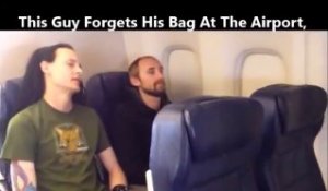La réaction de cet homme qui a oublié ses bagages dans l'aéroport est MYTHIQUE