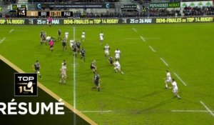 TOP 14 - Résumé Brive-Pau: 16-21 - J17 - Saison 2017/2018