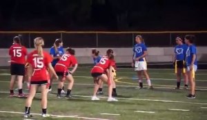 La technique rusée d’une équipe féminine pour aller marquer un touchdown (Football américain)