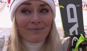 JO 2018 : Ski alpin - Descente Femmes / Lindsey Vonn : "Mon grand-père me manque terriblement"
