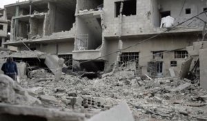 Syrie: Douma transformée en champ de ruines