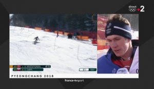 JO 2018 - Ski alpin Slalom Hommes / Clément Noel : "Je n'avais rien à perdre ! "