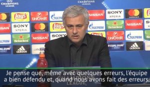 8es - Mourinho : "L'équipe et De Gea ont bien défendu"