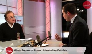 "On est face à un malaise de l'agriculture française : en France, un agriculteur se suicide tous les deux jours."  Nicolas Bay (23/02/2018)