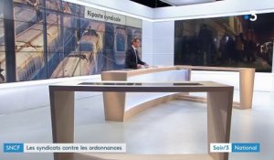 SNCF : les syndicats contre les ordonnances