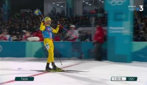 JO 2018 : Biathlon - Relais Hommes. Le titre olympique pour la Suède !