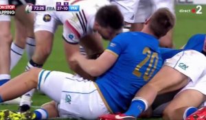 Rugby : La France gagne face à l’Italie, après 11 mois sans victoire (Vidéo)