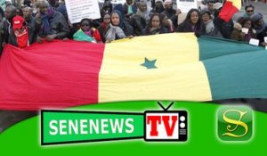 Manifestation - L'opposition sénégalaise unie  en France, pour réclamer les cartes d'électeurs
