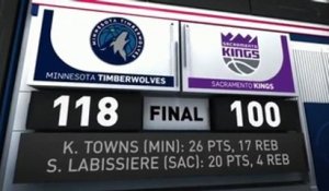 GAME RECAP: Timberwolves 118, Kings 100
