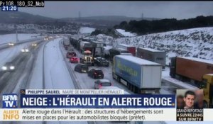 Neige: le maire de Montpellier appelle à "une grande vigilance sur les déplacements"