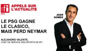 PSG gagne le clasico, mais perd Neymar
