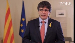 Puigdemont : "Je ne présente pas ma candidature à la présidence de la Generalitat de Catalogne"