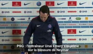Football: Beaucoup d'infos, de "spéculations" sur Neymar (Emery)