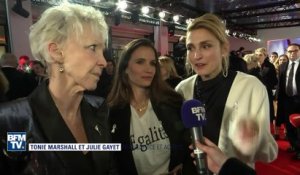 César 2018: "Soyons dans le concret", a déclaré Julie Gayet à l’initiative de la campagne #Maintenantonagit