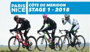 Les échappés au sommet de la côte de Méridon - Étape 1 / Stage 1 (Chatou / Meudon) - Paris-Nice 2018