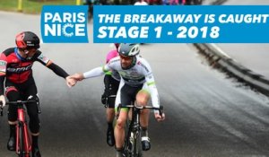 Les échappés sont repris - Étape 1 / Stage 1 (Chatou / Meudon) - Paris-Nice 2018