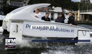 Les navettes volantes Seabubbles navigueront-elles sur la Seine à Paris au printemps?