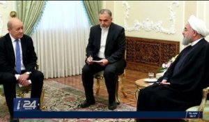 Le Drian en Iran tente de préserver l'accord nucléaire
