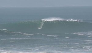 Adrénaline - Surf : 2018 Ride of the Year Entry- Justine Dupont at Nazare 1