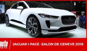 Salon de Genève 2018 - Jaguar I-Pace : un rival pour la Tesla Model X ?