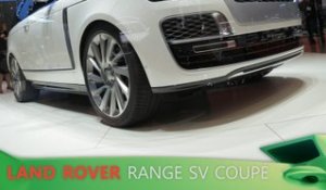 Land Rover Range Rover SV Coupé en direct du salon de Genève 2018