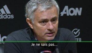 30e j. - Mourinho : "Bailly, une performance fantastique, un but incroyable"